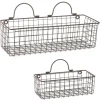 Wall Storage-Kirkland's Home Bronze Wall Hanging Wire Baskets, Set Of 2