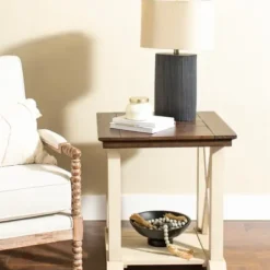 Table Lamps-Kirkland's Home Brooks Ribbed Table Lamp Black
