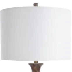 Table Lamps-Kirkland's Home Brown And Gold Gourd Table Lamp White