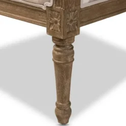 Accent Chairs-Kirkland's Home Brown Striped Upholstered Accent Chair Brown/Tan/White