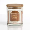 Candles-Kirkland's Home Brown Sugar Coffee Jar Candle White