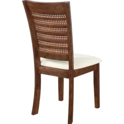 Dining Chairs-Kirkland's Home Brown Wilbur Cane Back Dining Chairs, Set Of 2 Brown/White