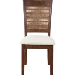 Dining Chairs-Kirkland's Home Brown Wilbur Cane Back Dining Chairs, Set Of 2 Brown/White