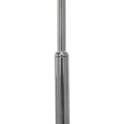 Floor Lamps-Kirkland's Home Brushed Nickel Arched Stem Floor Lamp White