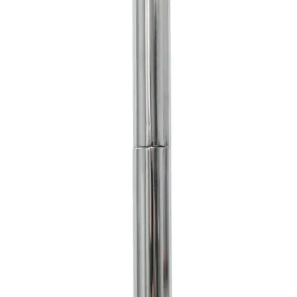 Floor Lamps-Kirkland's Home Brushed Nickel Arched Stem Floor Lamp White