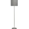 Floor Lamps-Kirkland's Home Brushed Nickel Floor Lamp Gray