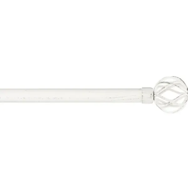 Curtain Rods & Hardware-Kirkland's Home Brushed Nickel Iron Tension Rod, 40 In.