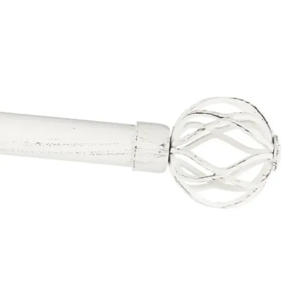 Curtain Rods & Hardware-Kirkland's Home Brushed Nickel Iron Tension Rod, 40 In.
