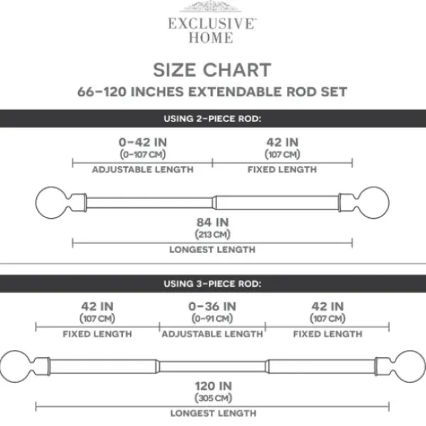 Curtain Rods & Hardware-Kirkland's Home Brushed Nickel Iron Tension Rod, 40 In.