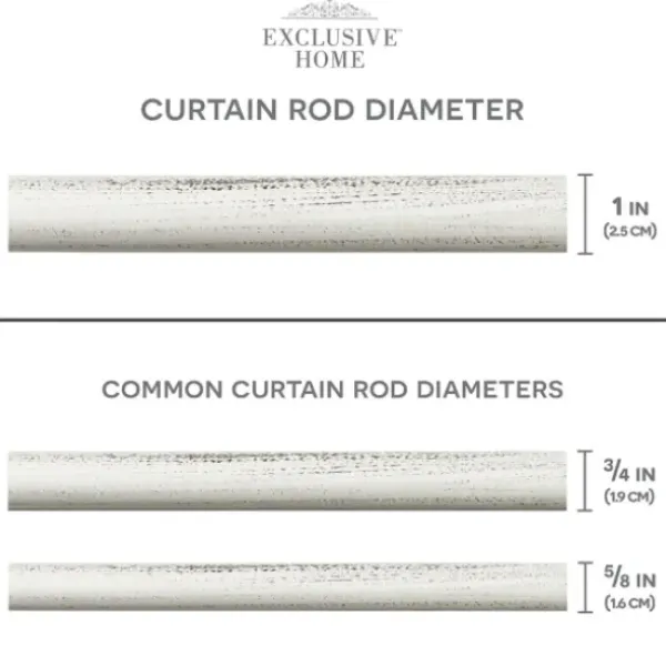 Curtain Rods & Hardware-Kirkland's Home Brushed Nickel Iron Tension Rod, 40 In.