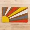 Doormats-Kirkland's Home Buffalo Check And Heart Home Doormat Black/White/Red