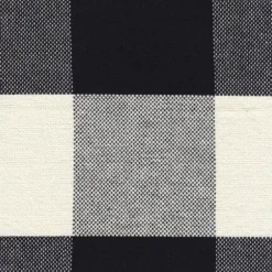 Accent Chairs-Kirkland's Home Buffalo Check Swoop Accent Chair Black