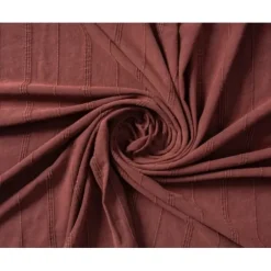 Blankets & Throws-Kirkland's Home Burgundy Modern Striped Throw Red