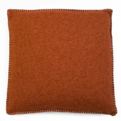 Pillows-Kirkland's Home Burnt Chunky Weave Pillows, Set Of 2 Orange