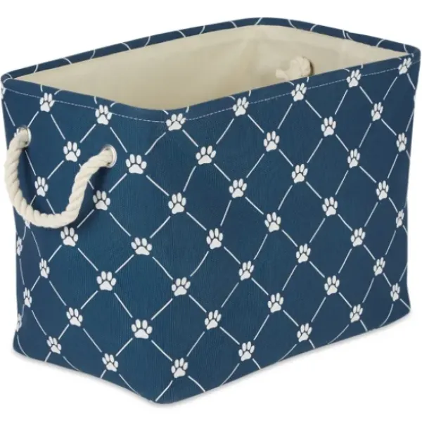 Baskets & Boxes-Kirkland's Home Camel Rustic Leather Magazine Rack Basket Brown