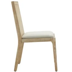 Dining Chairs-Kirkland's Home Cane Back Upholstered Wood Dining Chairs, Set Of 2 Tan