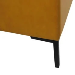 Benches & Ottomans-Kirkland's Home Caramel Vegan Leather Storage Bench Brown