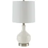 Table Lamps-Kirkland's Home Ceramic Embossed Table Lamp White