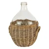 Vases-Kirkland's Home Ceramic Striped Vase Gray