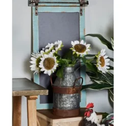 Memo & Chalkboards-Kirkland's Home Cerulean Distressed Blackboard Wall Plaque Blue