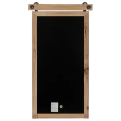 Memo & Chalkboards-Kirkland's Home Cerulean Distressed Blackboard Wall Plaque Blue