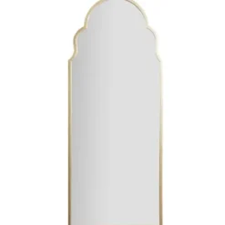 Full Length & Floor Mirrors-Kirkland's Home Champagne Maria Arch Full Length Mirror Gold