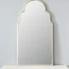 Decorative Mirrors-Kirkland's Home Champagne Maria Metal Arch Mirror Gold