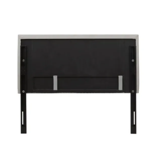 Beds & Headboards-Kirkland's Home Channel Tufted King Headboard Gray