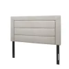 Beds & Headboards-Kirkland's Home Channel Tufted Queen Headboard Gray
