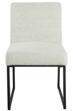 Dining Chairs-Kirkland's Home Channeled Woven Dining Chair Gray
