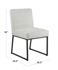 Dining Chairs-Kirkland's Home Channeled Woven Dining Chair Gray