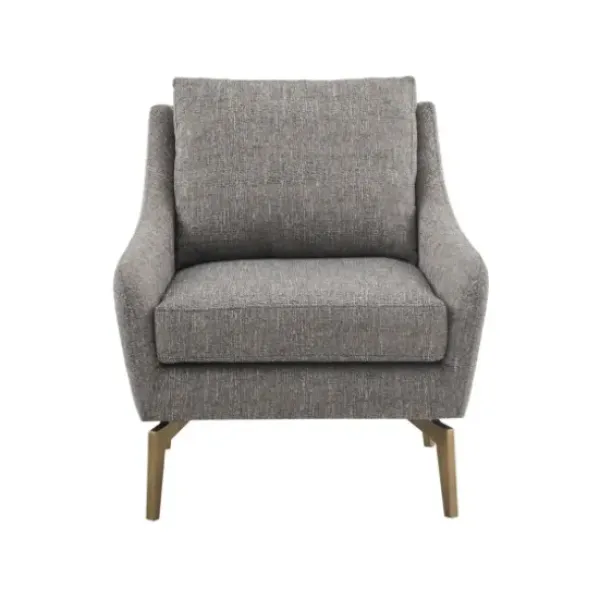 Accent Chairs-Kirkland's Home Charlene Oatmeal Accent Chair Gray