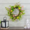 Wreaths-Kirkland's Home Cheerful Colored Eggs Easter Wreath Yellow/Green/Pink