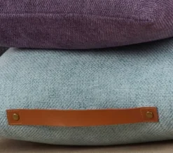Pillows-Kirkland's Home Chenille Handle Pillow Gray