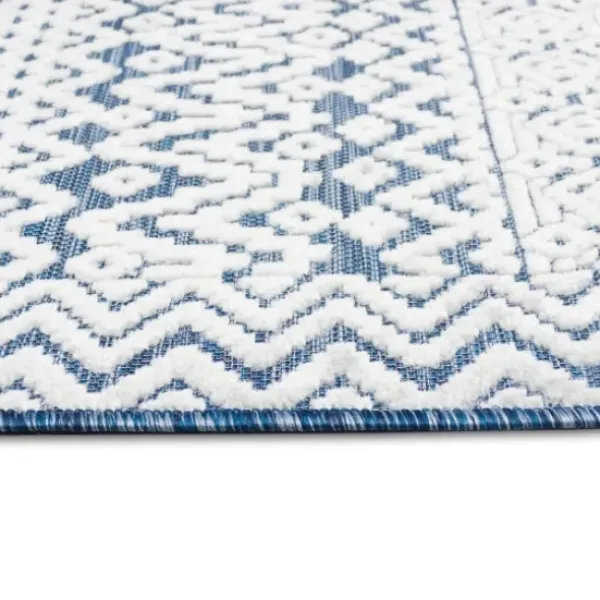 Shower Curtains-Kirkland's Home Chenille Trellis Shower Curtain White