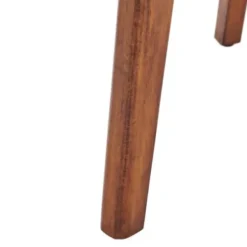 Accent & End Tables-Kirkland's Home Chestnut Wood Triangular Accent Tables, Set Of 2 Brown