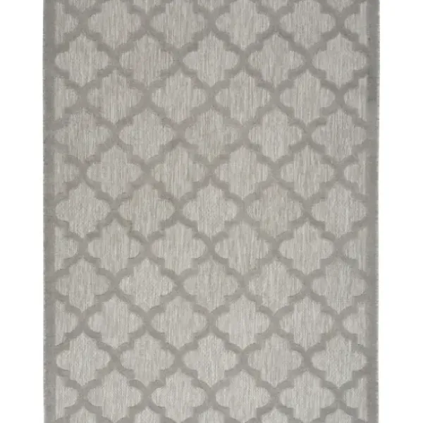 Outdoor Rugs-Kirkland's Home Chevron Indoor/Outdoor Area Rug, 6X9 Blue