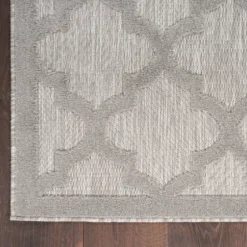 Outdoor Rugs-Kirkland's Home Chevron Indoor/Outdoor Area Rug, 6X9 Blue