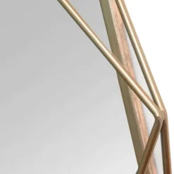 Decorative Mirrors-Kirkland's Home Chloe Gold Metal Wall Mirror