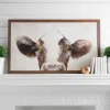 Framed Art-Kirkland's Home Chocolate Milk Framed Art Print Brown/White/Black