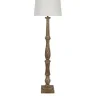 Floor Lamps-Kirkland's Home Chunky Washed Brown Floor Lamp White