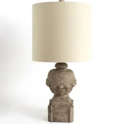 Table Lamps-Kirkland's Home Claire Natural Table Lamp Tan