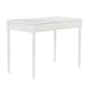 Office Furniture-Kirkland's Home Classic 2-Drawer Wood Desk White