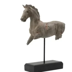 Statues & Figurines-Kirkland's Home Classic Ivory Mango Wood Base Globe Brown/Ivory