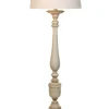 Floor Lamps-Kirkland's Home Classic Spindle Floor Lamp Tan