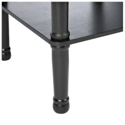 Accent & End Tables-Kirkland's Home Classic Tegan Square Accent Table Black
