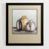 Framed Art-Kirkland's Home Clay Pot Still Life Ii Framed Art Print Tan