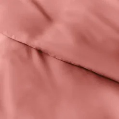Duvets-Kirkland's Home Clay Solid 3-Pc. King Duvet Cover Set Orange