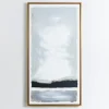 Canvas Art-Kirkland's Home Cloud Abstract Canvas Art Print Gray