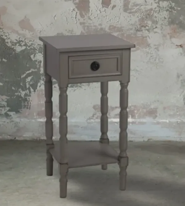 Accent & End Tables-Kirkland's Home Cloud Spindle Side Table Gray